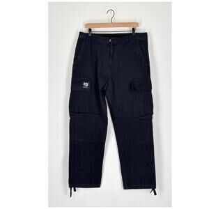 G59 Records Surplus Cargo Denim Jeans Pants Black Mens Size 36 New $uicideboy